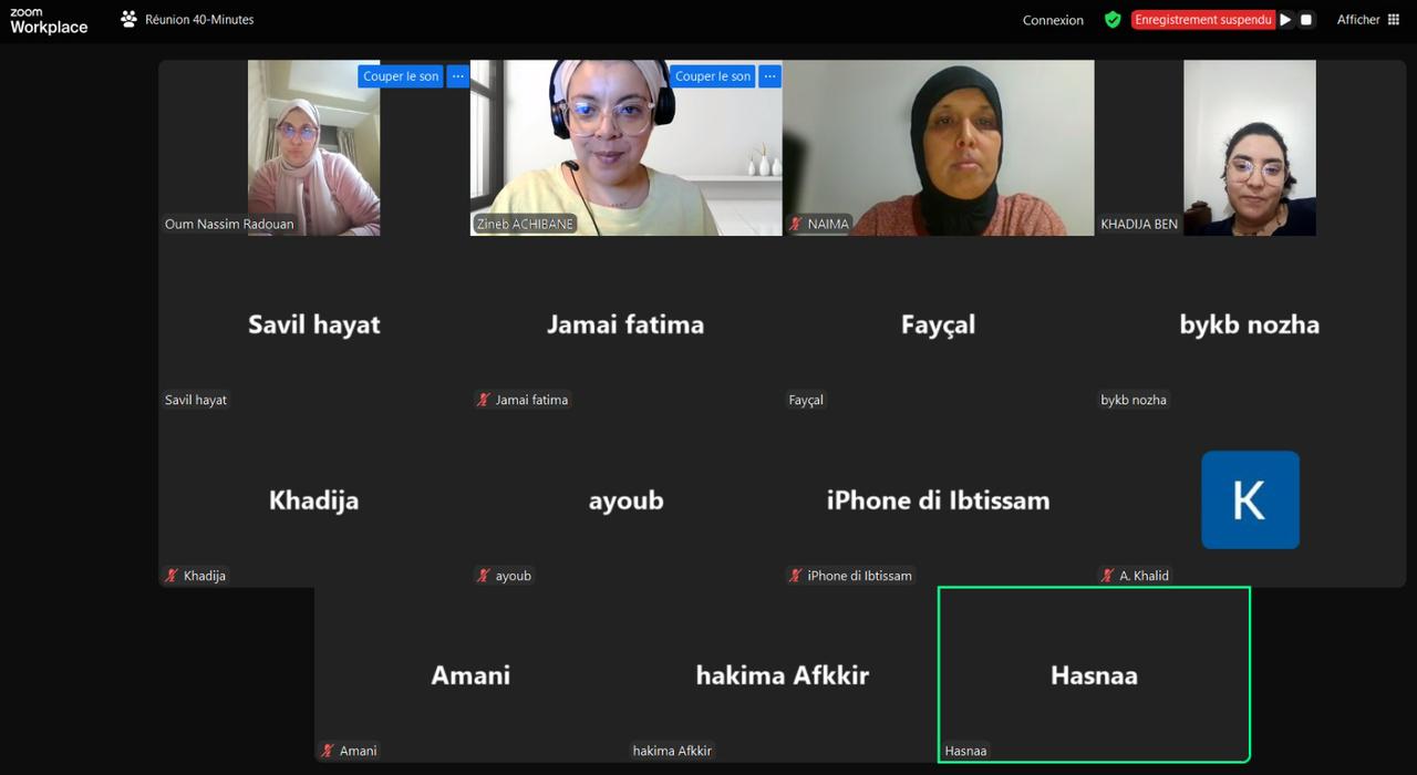 فصل افتراضي - تعلم جماعي عبر Zoom